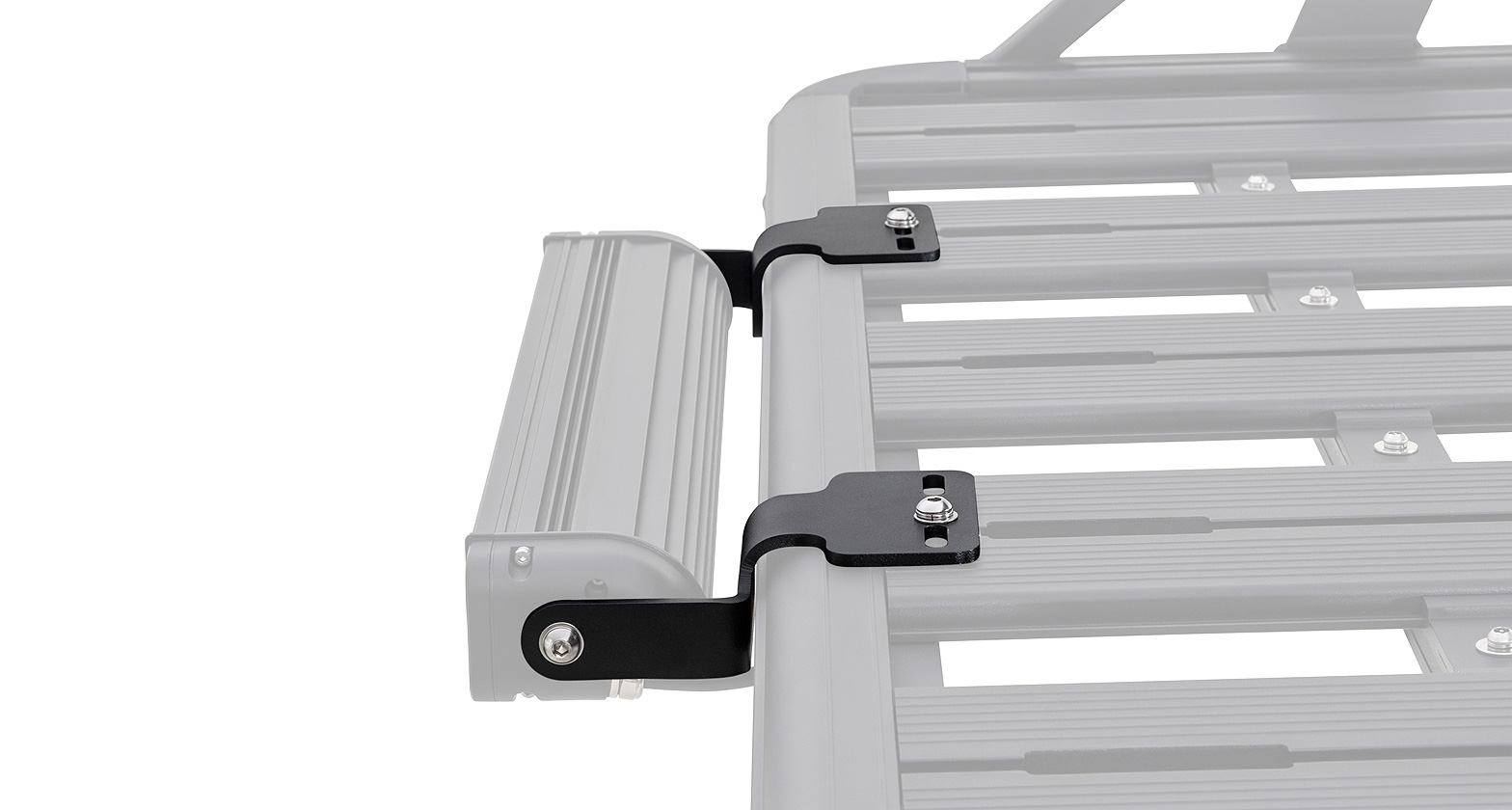 43173 pioneer led light bracket rhino rack rhino rack led light bar mount