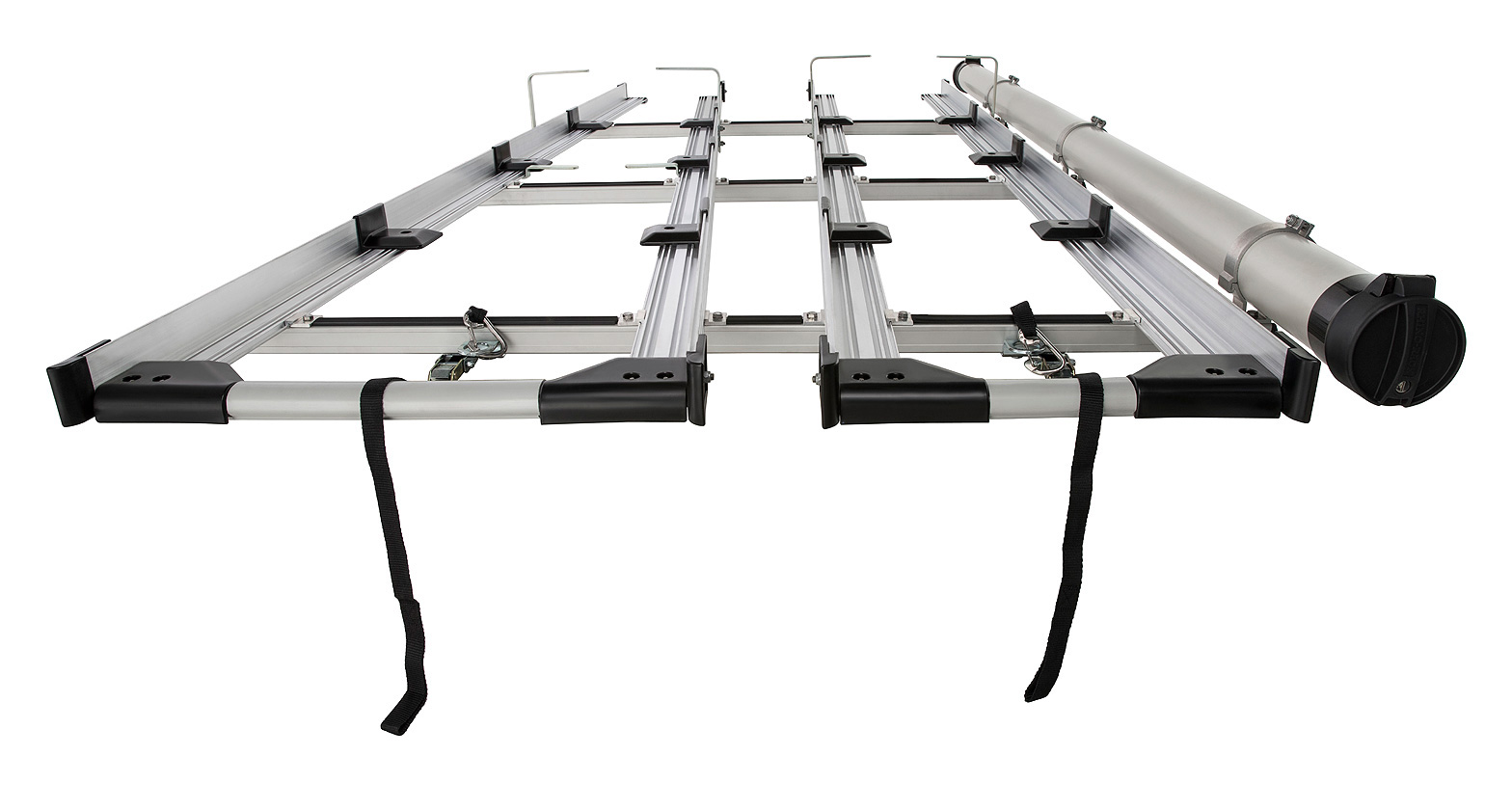 JB0234 Multislide Double Ladder Rack System with Conduit RhinoRack