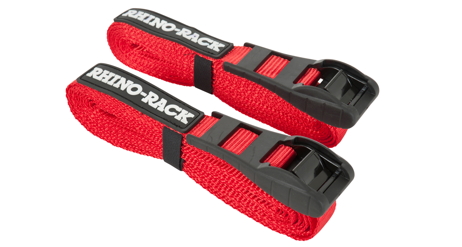 thumbnail image 2 of Rhino-Rack RTD45P Cam Buckle Straps - 15ft Heavy Duty Tie Downs With Rubber Protector (4.5m, 496lb Capacity) 2 of 12